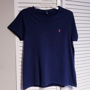 RALPH LAUREN NAVY TSHIRT
